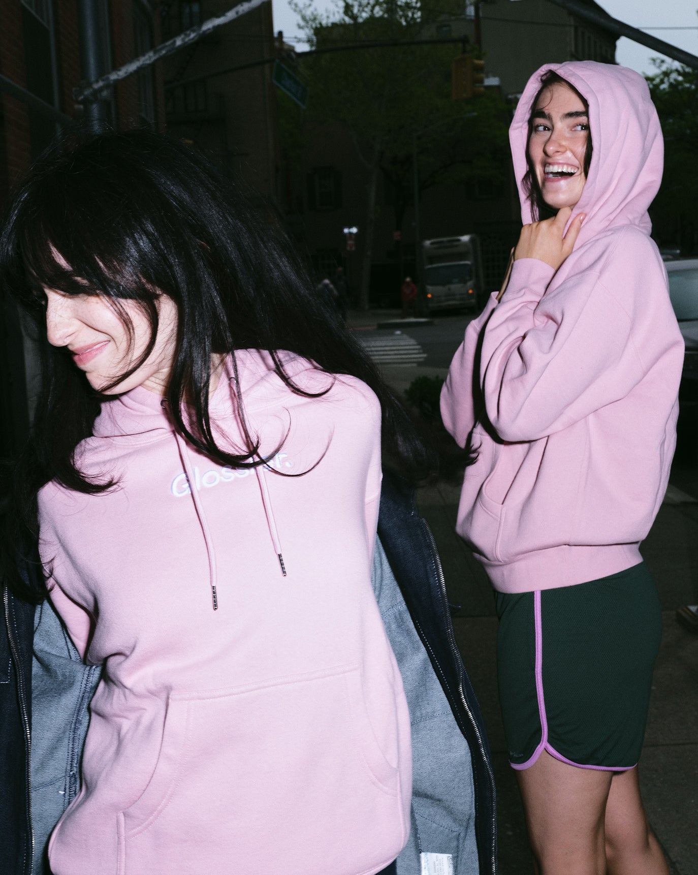 Embroidered Pink Hoodie - Image 2