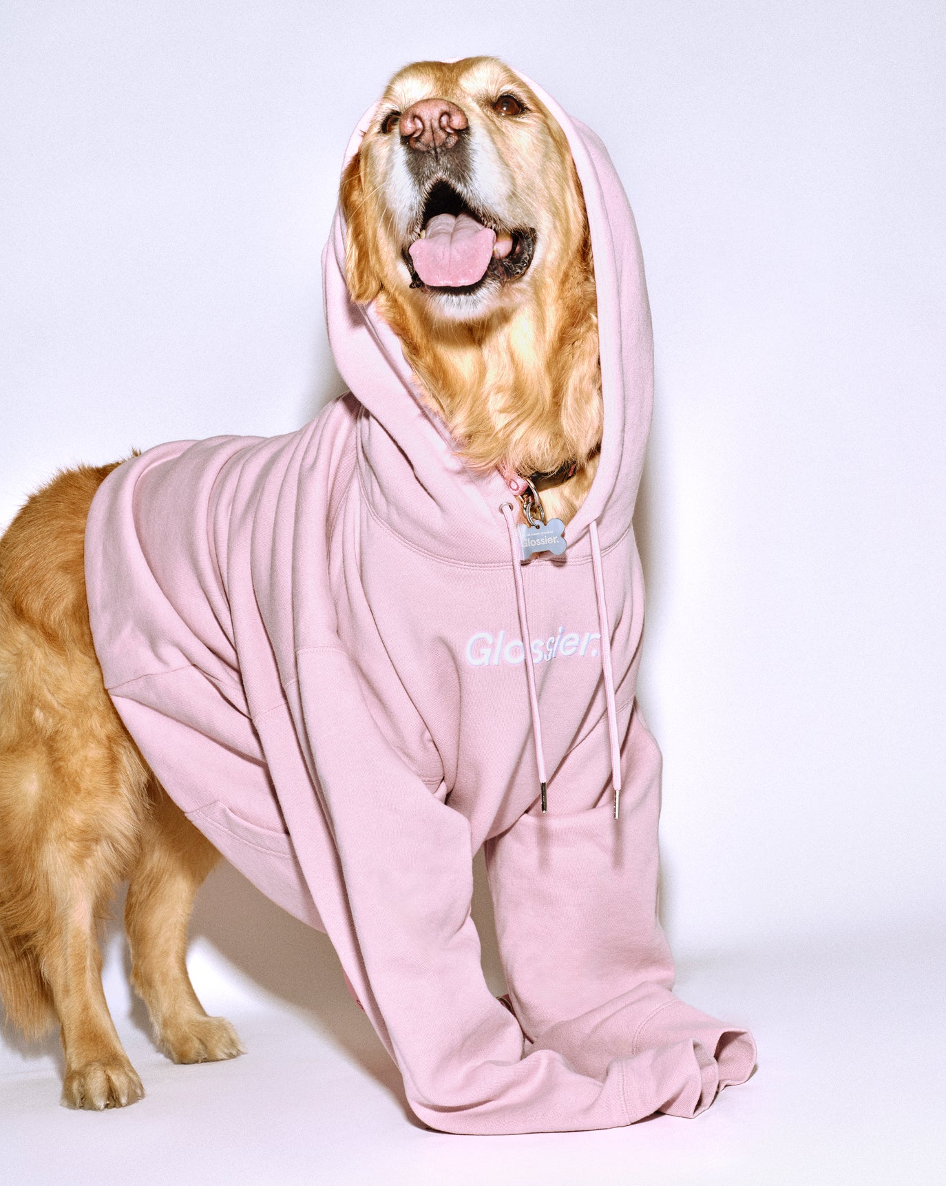 Embroidered Pink Hoodie - Image 8