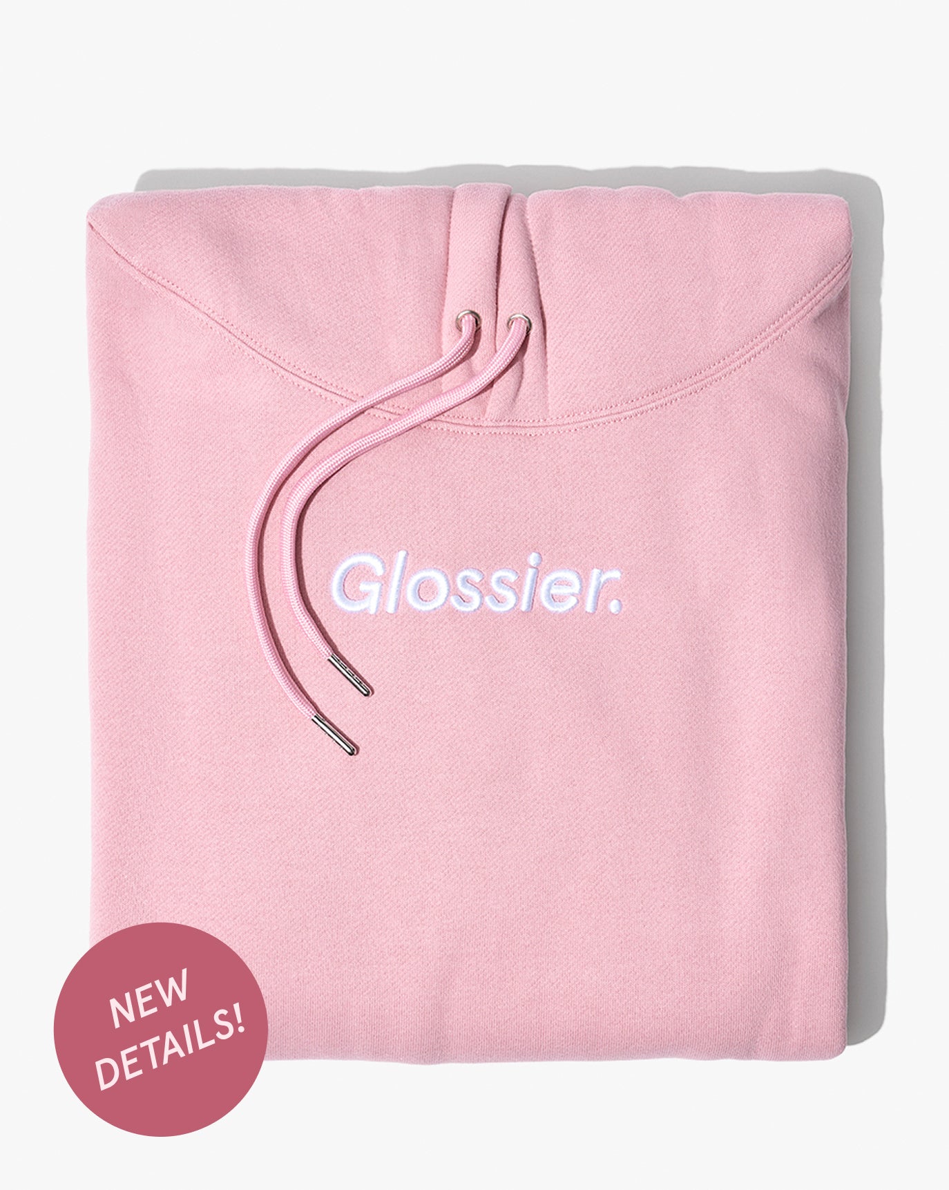 Embroidered Pink Hoodie - Image 3